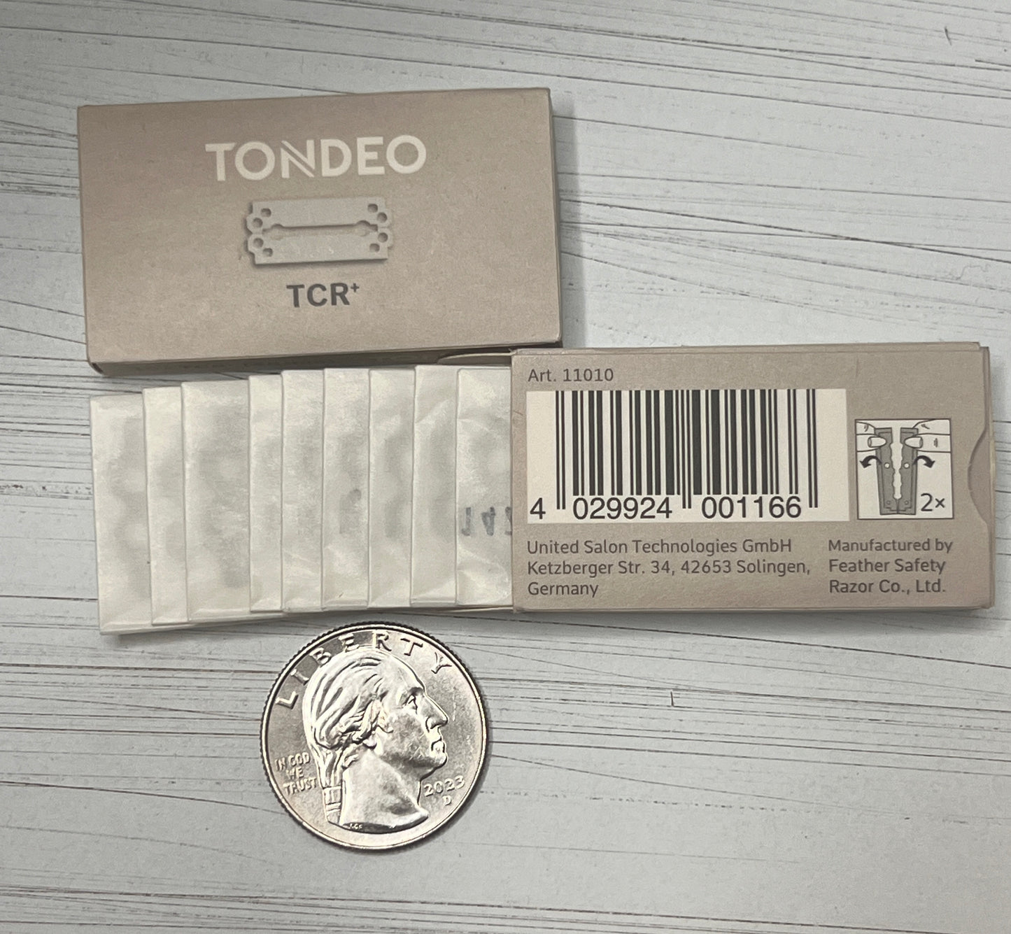 TCR Replacement Blades (10 packs of 10 blades)